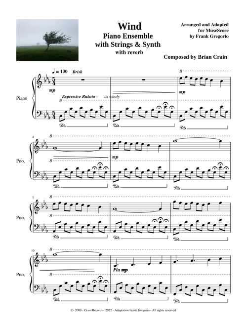 Wind, by Brian Crain