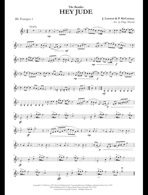 Hey Jude (Arr. Diego Marani) - The Beatles (Brass Ensemble)