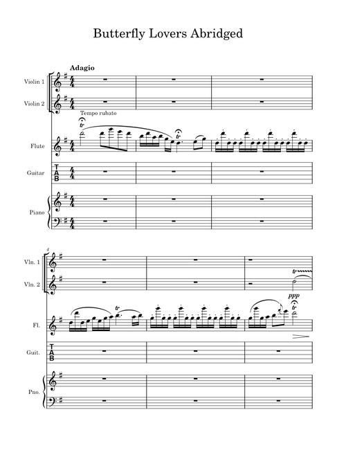 Butterfly Lovers Violin Concerto – He Zhanhao, Chen Gang Butterfly_lovers - short