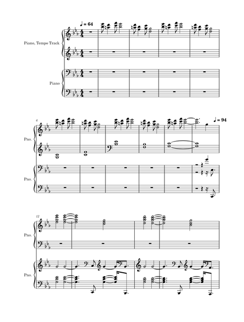 Nier - Gods Bound By Rules - (Piano Collections)