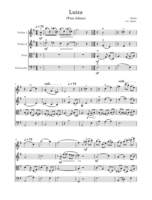 Luiza – Antônio Carlos Jobim