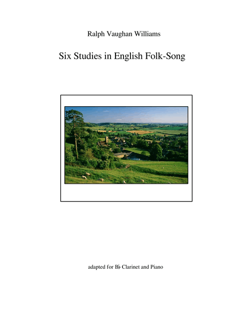 RVW Six Studies in English Folksongs Clarinet