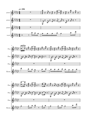 えすけーぷ - MIMI Sheet Music for Piano (Solo) | MuseScore.com