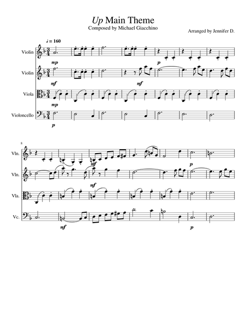 Disney Pixar's Up - Main Theme