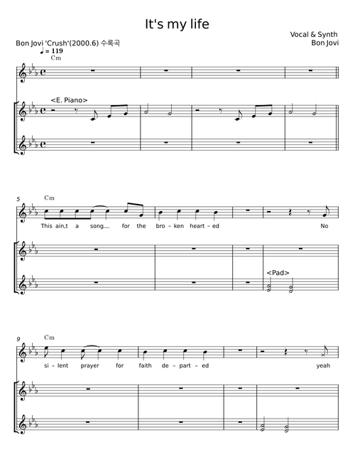 It's My Life - Bon Jovi