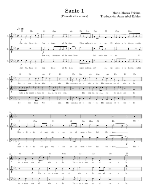 Santo 1 - Marco Frisina