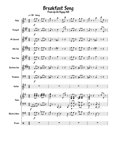 Breakfast Song - From Up On Poppy Hill [WIP]