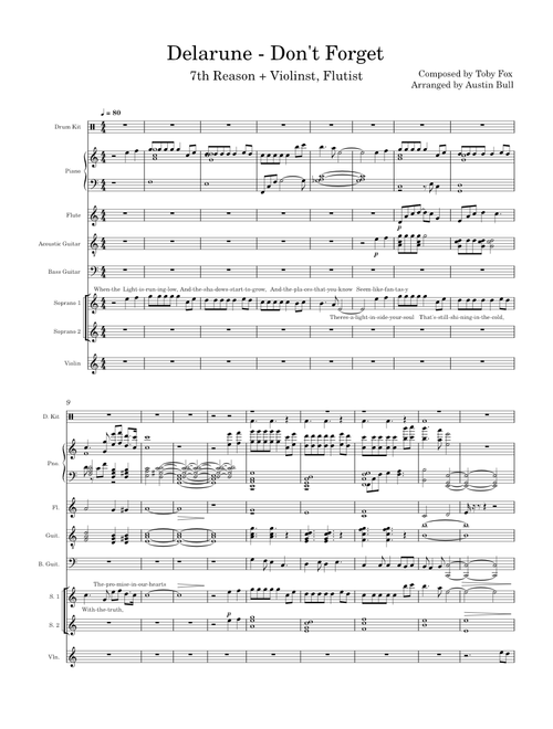 Deltarune - dont forget – Toby Fox