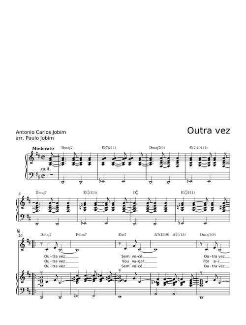 Outra Vez (Once Again) - Antônio Carlos Jobim