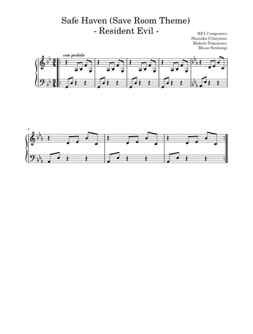 Safe Haven (Save Room Theme) - Resident Evil