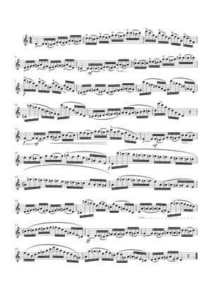 11-12 Lyrical Etude - Franz Wilhelm Ferling Sheet Music for Saxophone ...