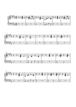 Absence – Rio Romeo Sheet Music for Piano, Trombone, Saxophone tenor ...