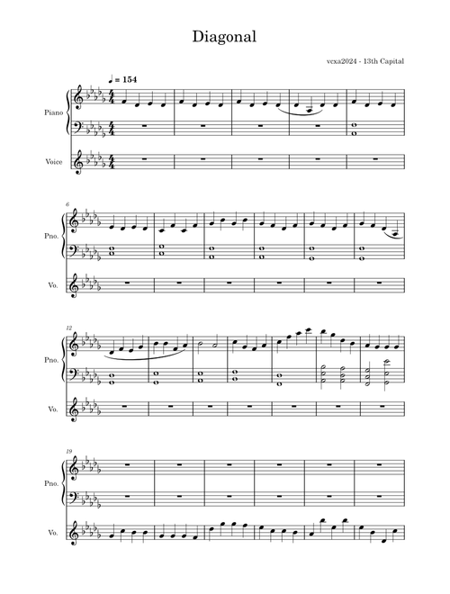 Diagonal (IS less than 1 minute) – vcxavcxa05
