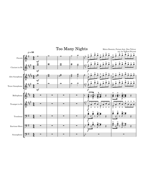 Too Many Nights – Metro Boomin , Don Toliver, Future
