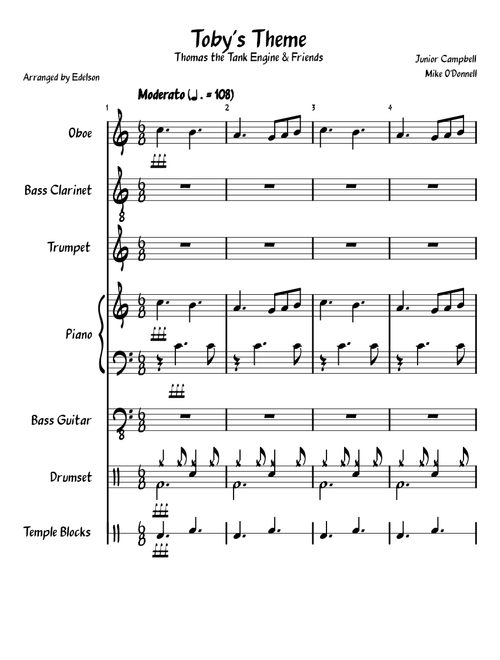 Toby's Theme – Thomas & Friends (Arranged)