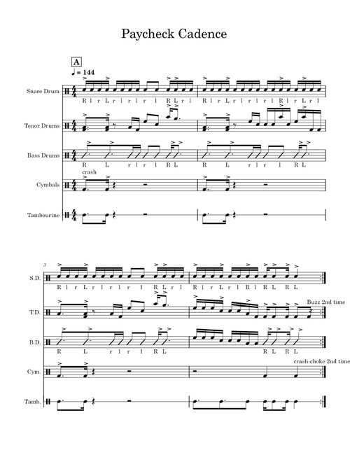 Paycheck Cadence