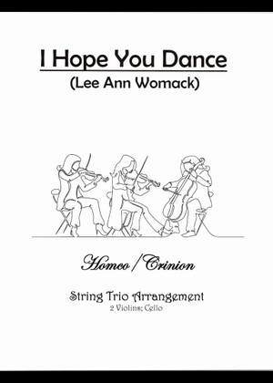Play Official version of I Hope You Dance Sheet Music by Lee Ann Womack ...