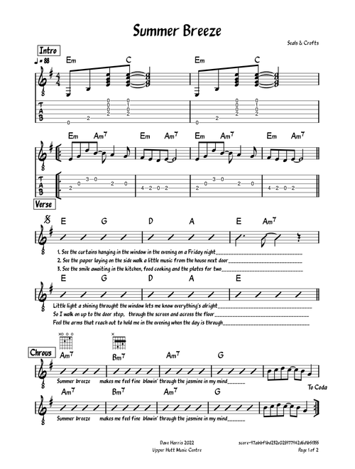 Summer breeze – Seals & Crofts
