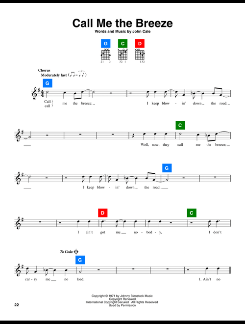 Call Me The Breeze - Lynyrd Skynyrd (ChordBuddy)