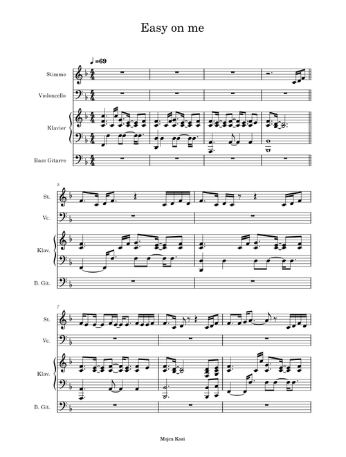 Easy On Me – Adele