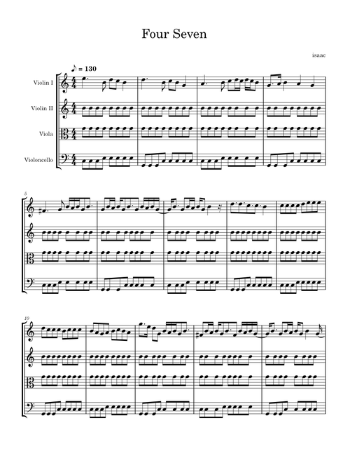 Four Seven – isaacnk13