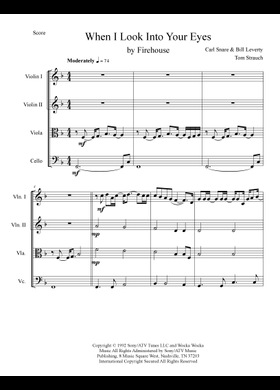 Free FireHouse sheet music | Download PDF or print on