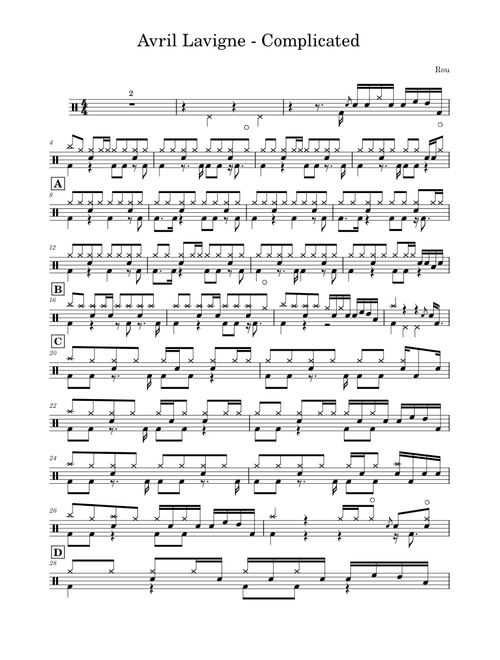 Avril Lavigne - Complicated