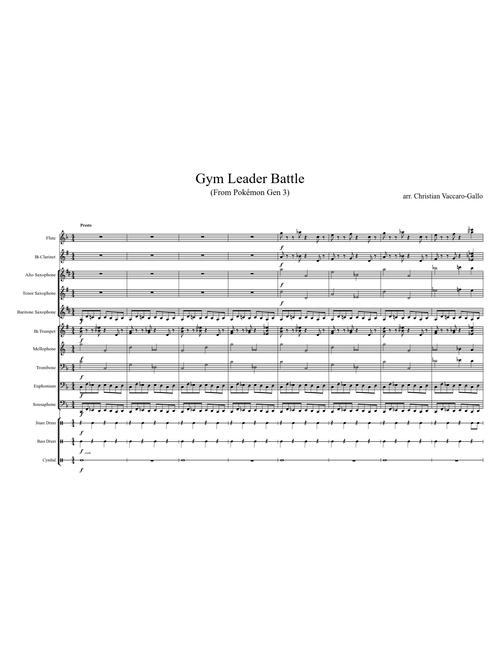[Stand Tune] Gym Leader Battle - Pokémon RSE
