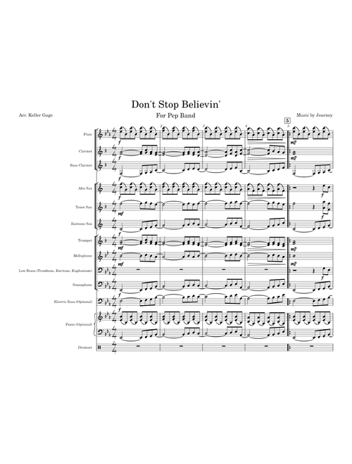 Don't Stop Believin' – Journey Don't Stop Believin'