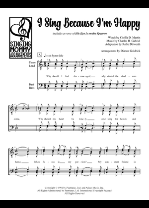 Play Official version of I Sing Because I'm Happy Sheet Music by Rollo ...