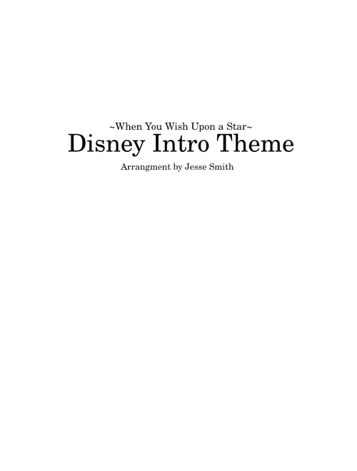 Disney Intro Theme