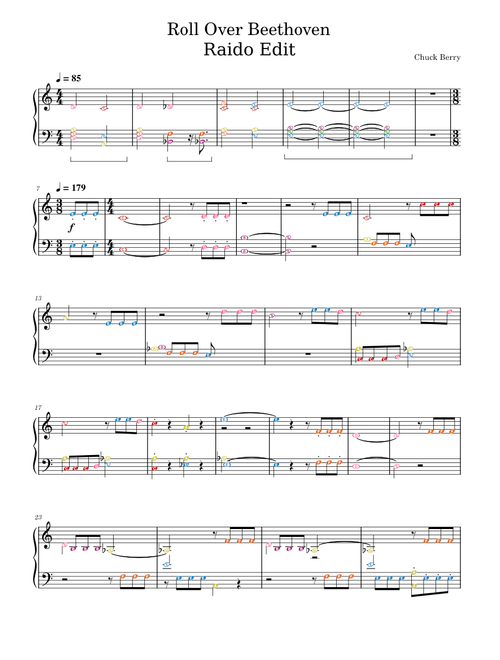 Roll over beethoven – Chuck Berry Roll over Beethoven Chuck Berry, ELO