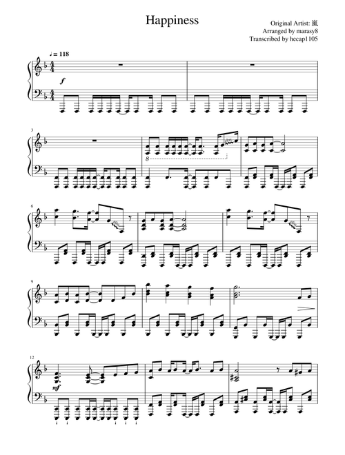 hecap1105 | Free sheet music | Download PDF or print on