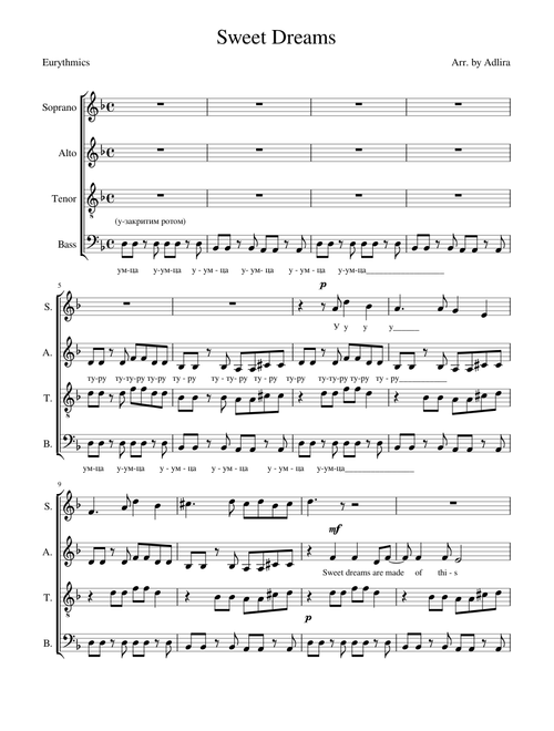 Sweet Dreams (Are Made of This) – Eurythmics