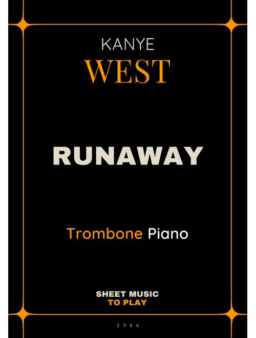 Runaway (Arr. César Madeira) - Kanye West (Trombone and Piano)
