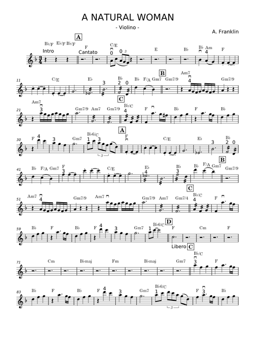 (You Make Me Feel Like) A Natural Woman - Aretha Franklin
