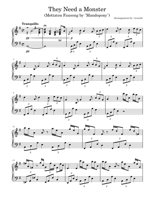 They Need a Monster Piano (Classical ReMix) - Mandopony