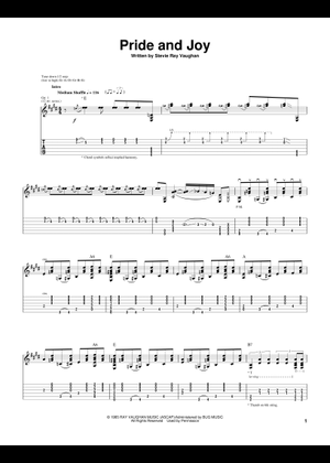 スティーヴィーレイヴォーン 楽譜 楽譜】Couldn't Stand The Weather（ヤングギター収載楽譜