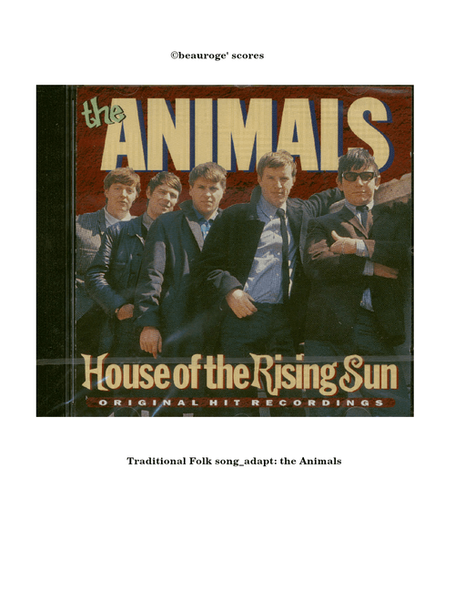 the House Of The Rising Sun