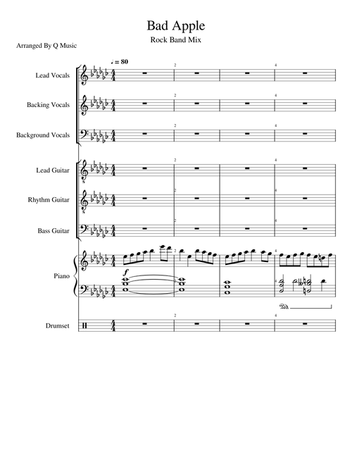 Bad Apple (Band Remix)