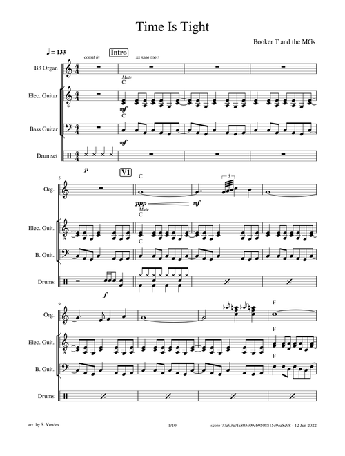 Free Organ jazz sheet music | Download PDF or print on MuseScore.com