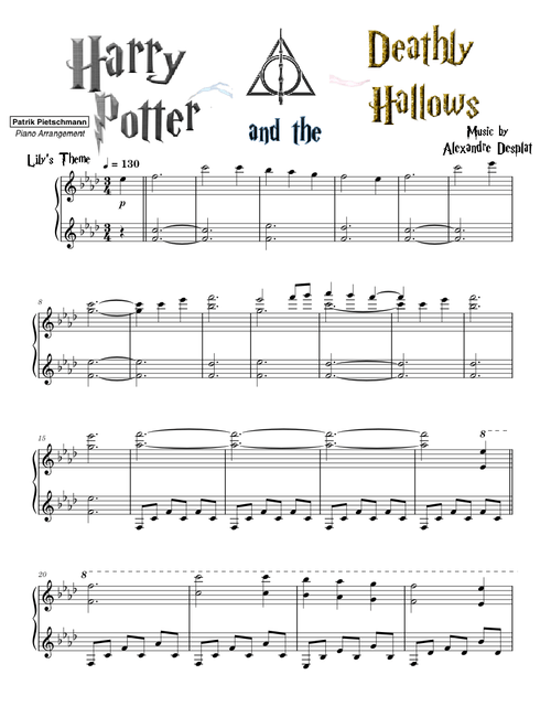 Free Harry Potter sheet music | Movie and TV hub | Download PDF or