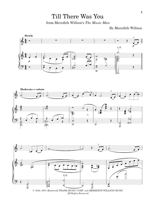 Till There Was You (from The Music Man) - The Beatles (Violin and Piano)