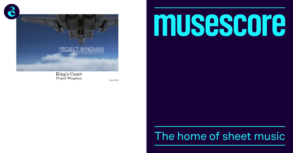 King #39 s Court (from Project Wingman) Jose Pavli Sheet Music for Flute