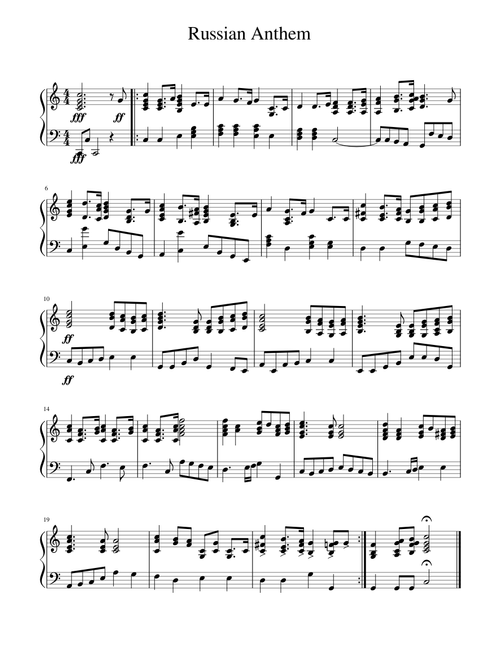Russian Anthem