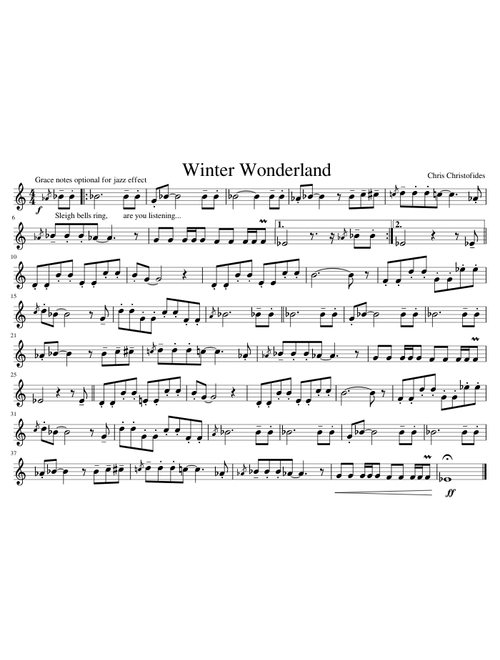 Winter Wonderland (for 5x7 Lyre)