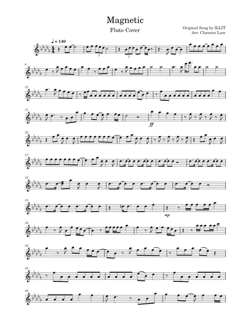 Magnetic illit Flute