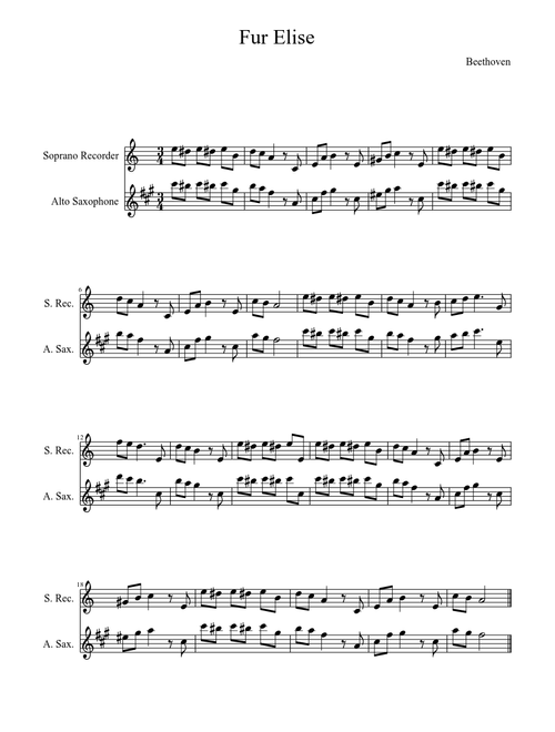 Fur Elise-Beethoven