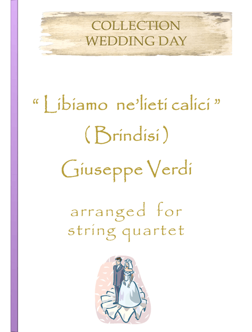 Brindisi-"Libiamo ne'lieti calici" (optional part for double bass) (Arr. Ognyan Petrov) - Giuseppe Verdi (Orchestra)