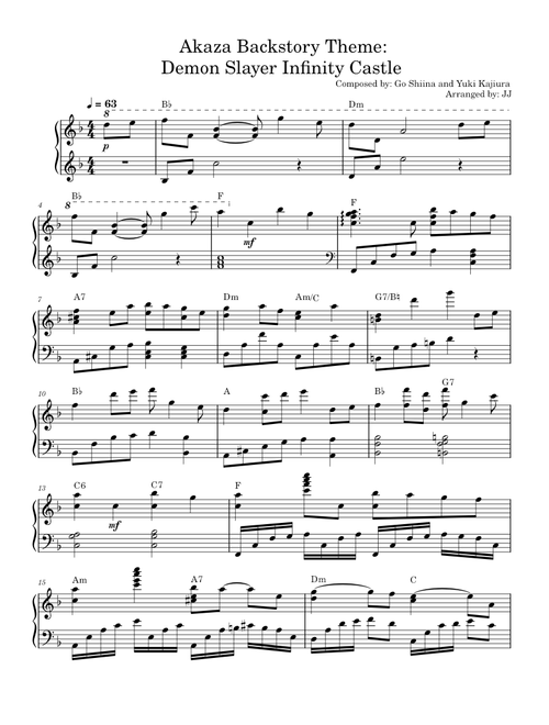 Akaza Backstory Theme – Yuki Kajiura and Go Shiina
